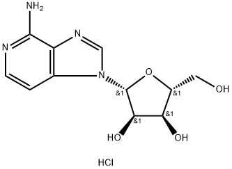 3-Deazaadenosine hydrochloride  Structure
